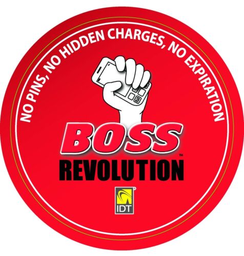 BOSS REVOLUTION INTERNATIONAL POŁĄCZENIA NA DUŻE ODLEGŁOŚCI DZWONIENIE BEZ PINLESS WYBIERANIE 5 USD - Zdjęcie 5 z 5