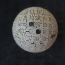 Vintage Mesh Golf Ball Black squares