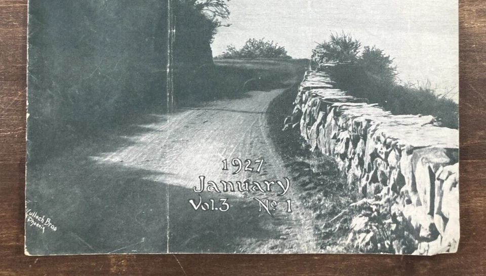 Arizona Highways Magazine Rare January 1927 Volume 3 Issue No. 1 Caterpillar Ad - Image 3 of 4