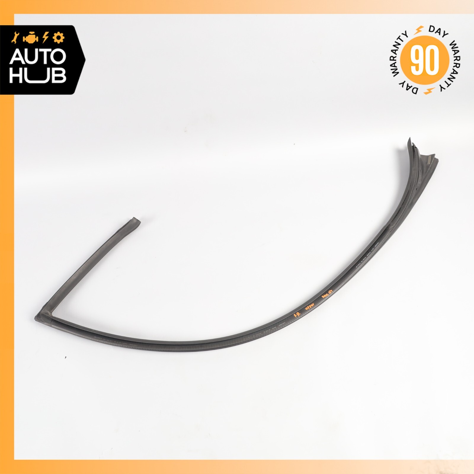 08-19 Maserati GranTurismo M145 Coupe Right Side Door Upper Seal Rubber OEM 76k