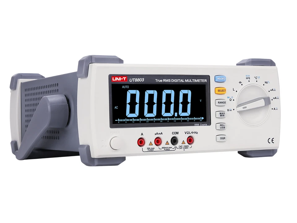 UNI-T UT8803E 100kHz 6000 Digits TRMS Digital-Tischmultimeter EBTN-Display AC/DC - Bild 2 von 3