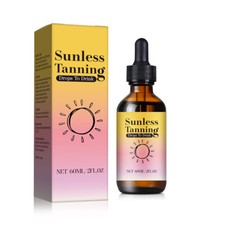 60ml Herbal Sun Free Tanning Supplement Drinkable Drops Sunless Tanning Drink