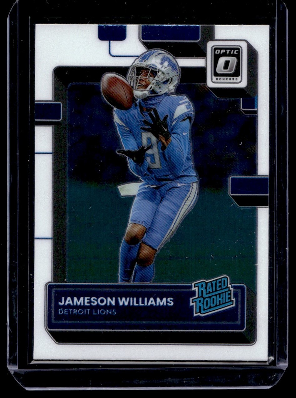 2022 Donruss Optic Jameson Williams Rookie A23 #208