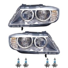 Scheinwerfer Set inkl. OSRAM Lampen H7 mit Blinker für BMW 3er E90 E91