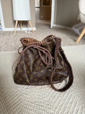 Vintage Boho Louis Vuitton Petite Noe Bucket