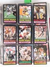 1985 Topps Football Cards Complete Your Set U-Pick #201-396 Total Shipping .25