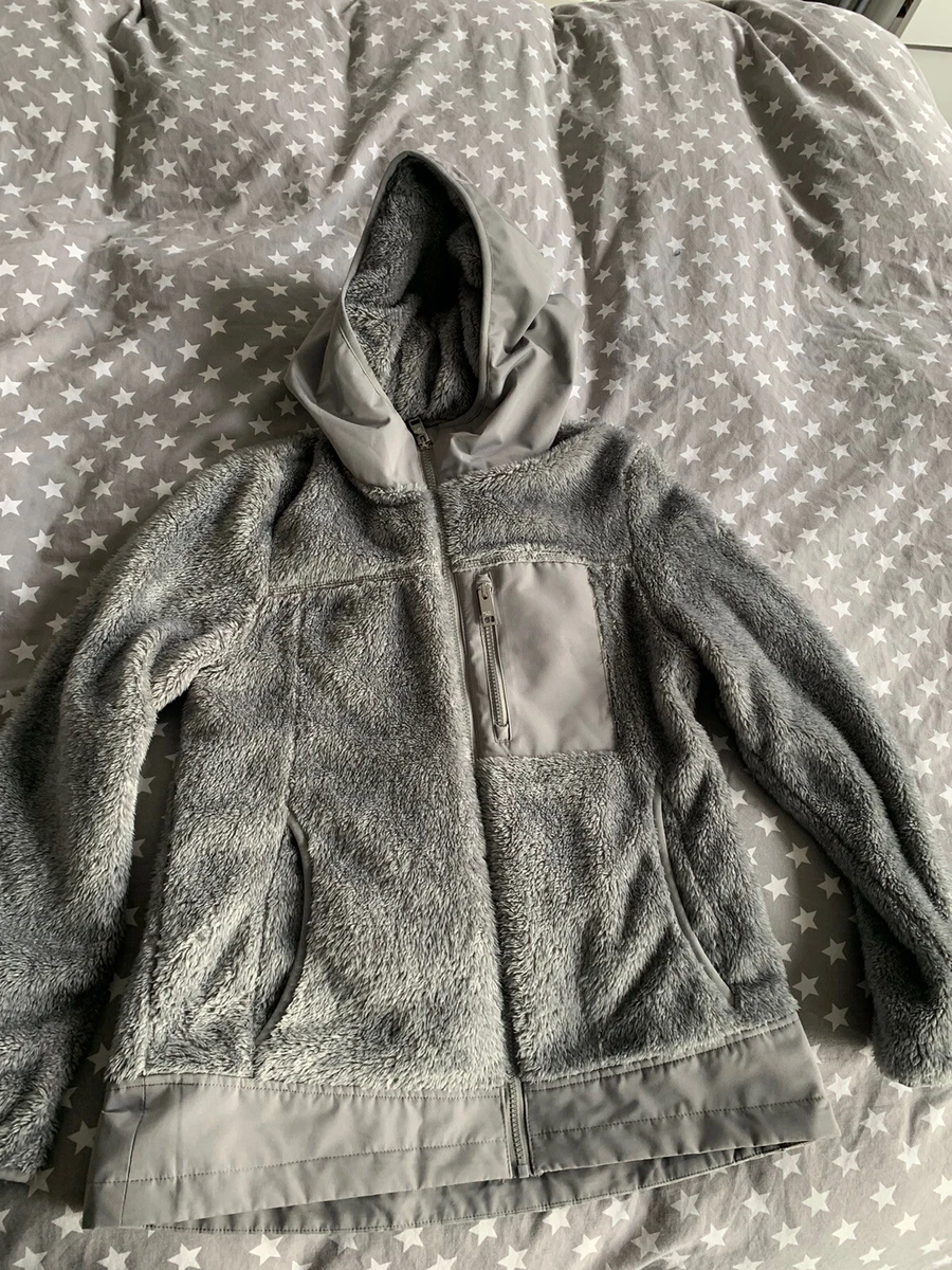 MICHAEL KORS grey Hooded Windbreaker Jacket Size M new