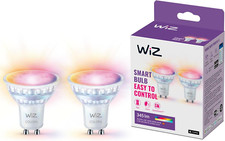 Wiz GU10 Smart LED Glass Bulb ? Smart Connected Wifi Works with Alexa,Google & 2