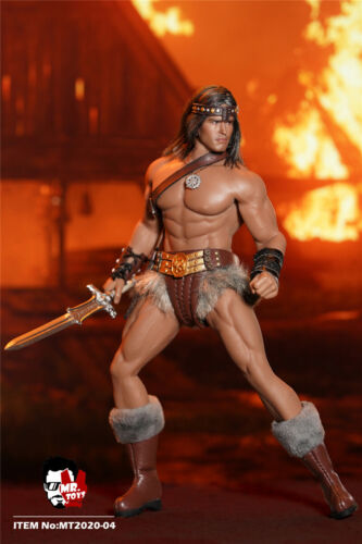 MR.TOYS MT2020-04 1/12 Conan the Barbarian Head & Clothes Set Fit TBL TM02A Body - Picture 1 of 8