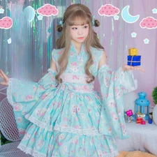 New! Everyday Lolita Dress Cosplay Clothing Loita Women's Clothing Uniform