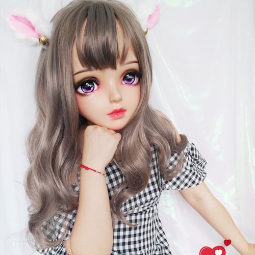 Kigurumi Kopfs chale animierte Maske niedliche Baby-Gesichts puppe Gesicht BJD - Picture 5 of 13