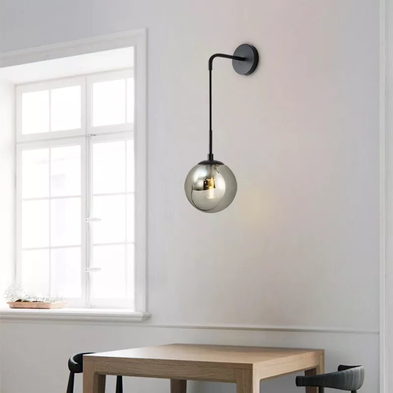 Grey clearance wall sconce