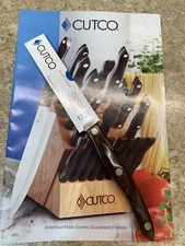 CUTCO 1721 Trimmer Knife Factory Fresh! Classic/Brown/Orange Swirl Choose Qty