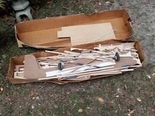LOT OF MODEL AIRPLANE KIT PIECES AND PARTS