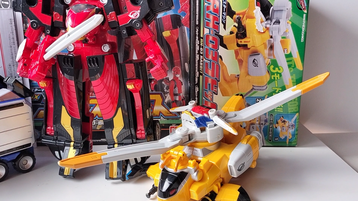 Power Rangers Beast Morphers Go Busters DX Go-Buster Oh Megazord