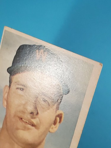 1957 Topps Bob Wiesler Washington Senators #126 VG crease ⚾ - Picture 7 of 10