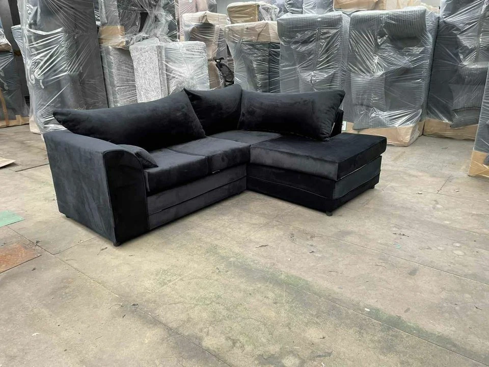 Plush leather cheap lounge sale