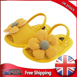 sunflower baby shoes
