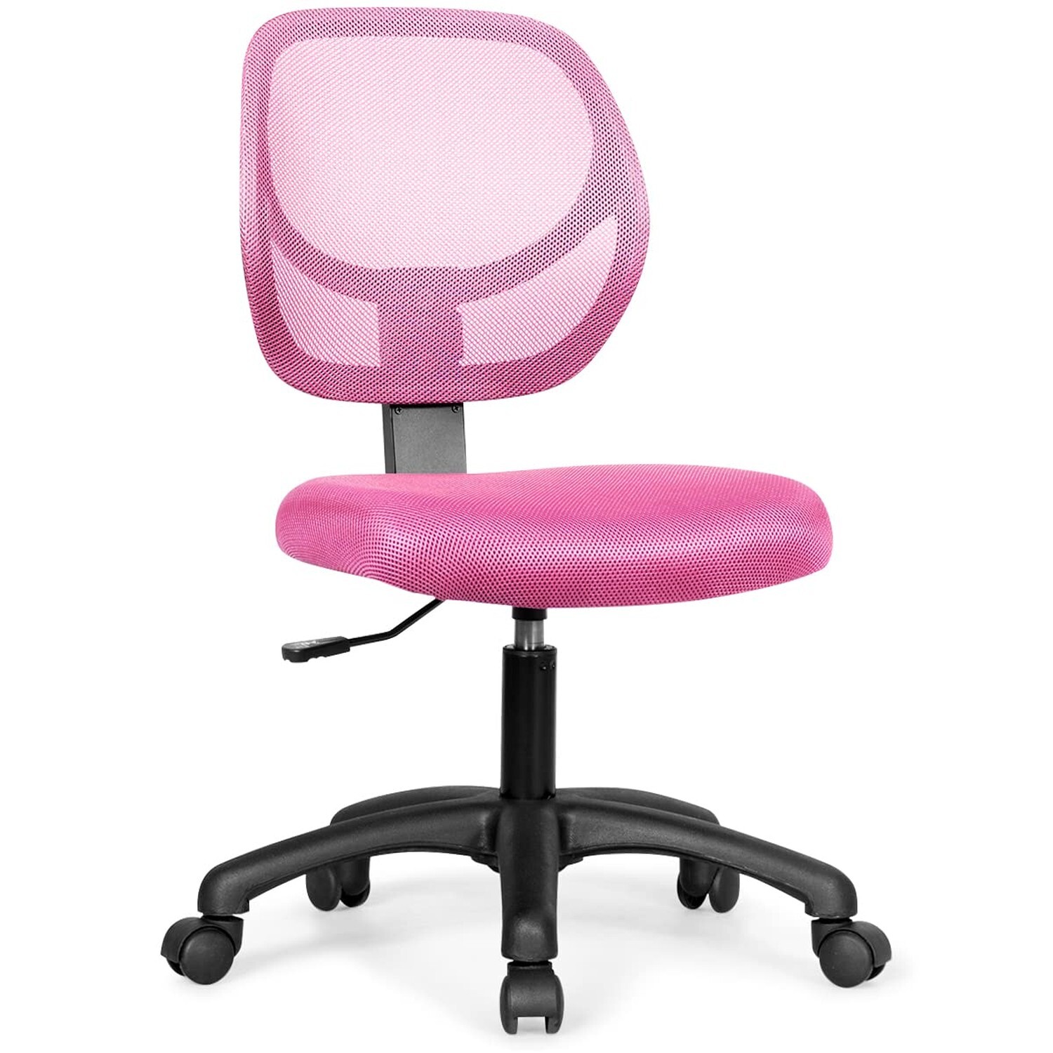 Kids Office Chair with Armless, Mesh Computer Chair with Adjustable Seat Heig...