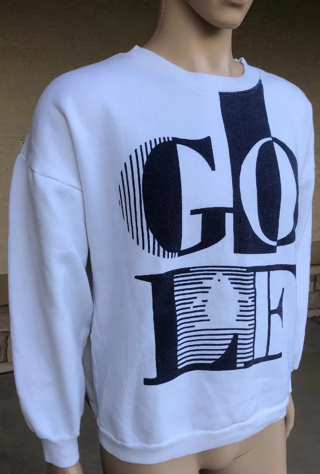 Vintage GOLF Crewneck Sweatshirt Grand Slam Size Large Retro White Soft - Image 2 of 4