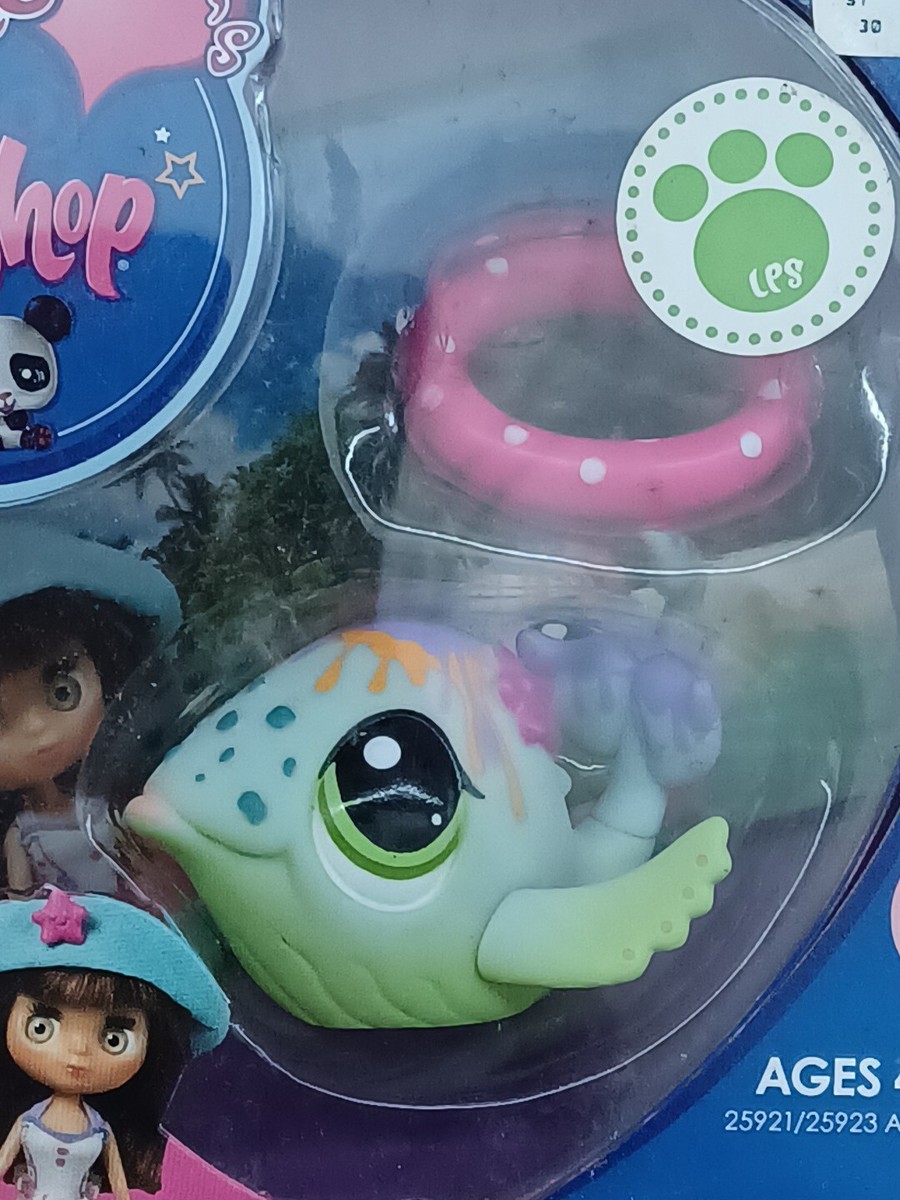 Figurine Littlest Pet Shop Baleine #1852 - Occasion - Collection LPS