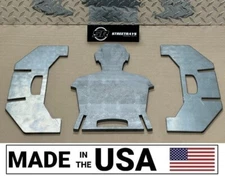 [SR] Modular 3/8" Thick Steel Body Torso with Base Stand Shooting Target 7"x13"