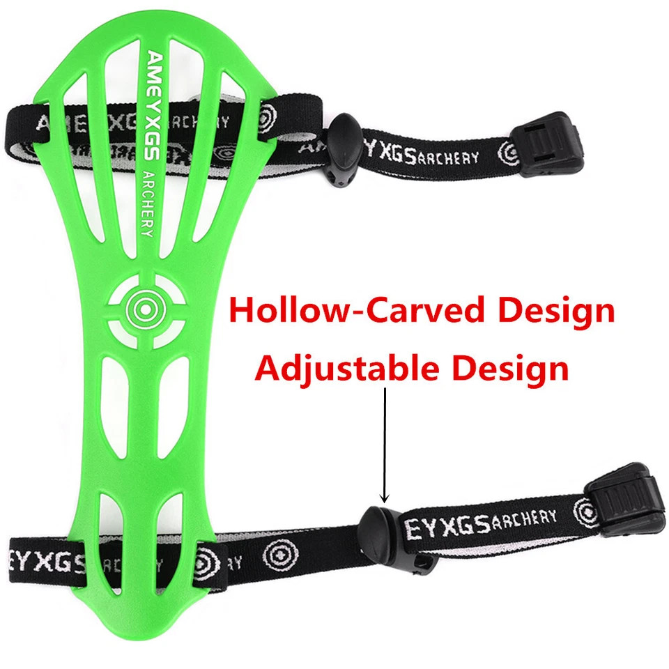 Archery Arm Guard Protector Gear Youth Adult Adjustable Target Bow Hunting Shoot - Image 4 of 4