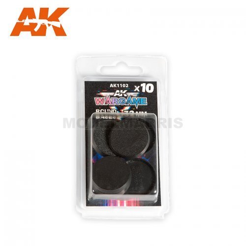 AK AK-1102 Plastic Wargame Bases Round Base 32mm