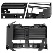 For Ram 1500 Truck V6 2020-2022 / V8 2019-2022 Black Front Active Grille Shutter