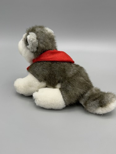 Build A Bear Mini Dogs W/ Bandana Plush Stuffed Animal Set of 3 Includes Husky - Picture 4 of 22