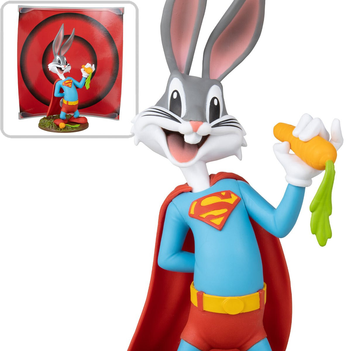 Movie Maniacs WB 100 Looney Tunes Bugs Bunny as Superman Action