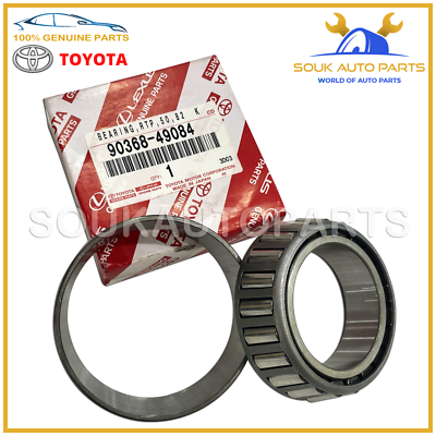 90368-49084 Genuine Toyota BEARING (FOR FRONT AXLE HUB INNER), RH