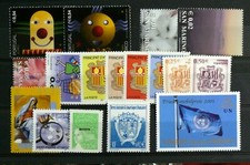 TIMBRES D'EUROPE : LOT DE 17 TP EN EUROS DE DIFFERENTS PAYS** NEUF FACIALE 5,42e