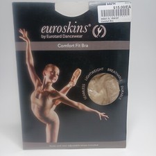 Euroskins Dancewear Ladies Size XL Comfort Bra sun tan With Adjustable Strap