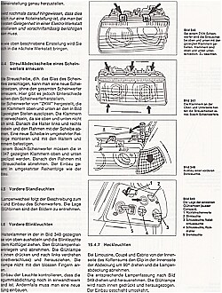 BMW 3er 316i&318i E36/Compact Reparaturanleitung Reparaturbuch/Wartung/Handbuch - Bild 3 von 3