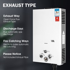8/16/18L LPG Propane Durchlauferhitzer Warmwa...