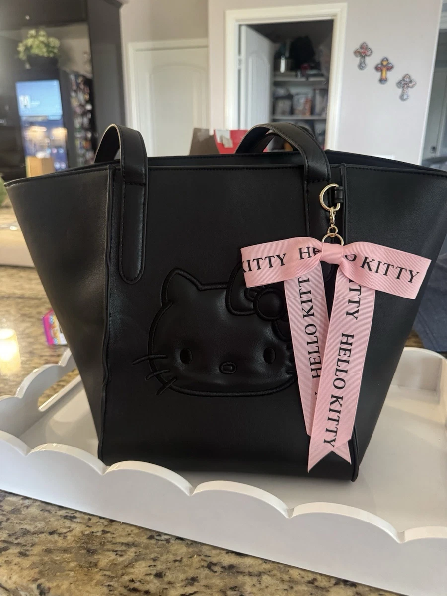 Hello Kitty Faux Leather Exterior Tote Bags & Handbags for Women