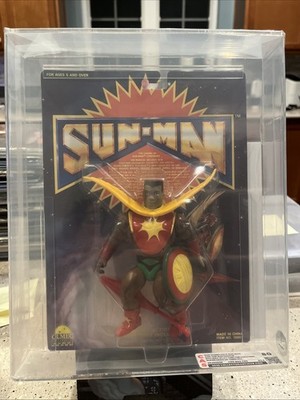 1985 Olmec Sun-Man CAS 80 Sun People MOTU Vintage GRADED