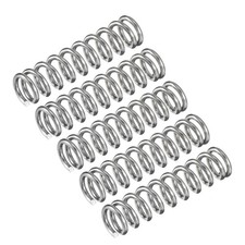 5Pcs Compression Spring 304 Stainless Steel 5mm OD 0.8mm Wire 20mm Length