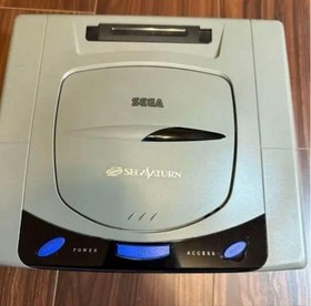 Sega Saturn Home Console HST-0004 with Box & Manual + Games Tested Working Japan