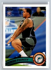 Mike Pouncey RC 2011 Topps #169 Miami Dolphins