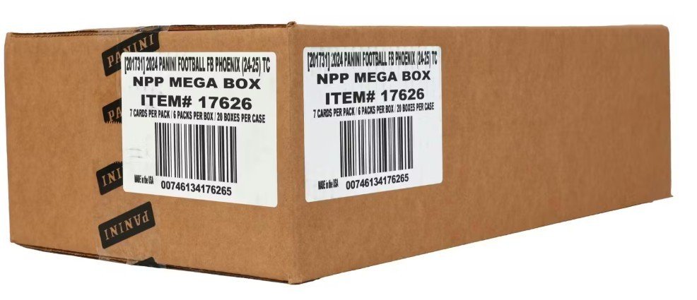 FW FB09 新品未開封BOX 2024 Panini Phoenix Football Card Factory Sealed Mega Box Case (20