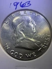 1963 Franklin Half Dollar –BU/UNC –90%Silver