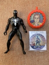 1984 Vintage Marvel Secret Wars Black Spider-Man Figure Complete Sealed Inserts