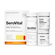 SeroVital Advanced Dietary Supplement 60 Tablets 120 Capsules