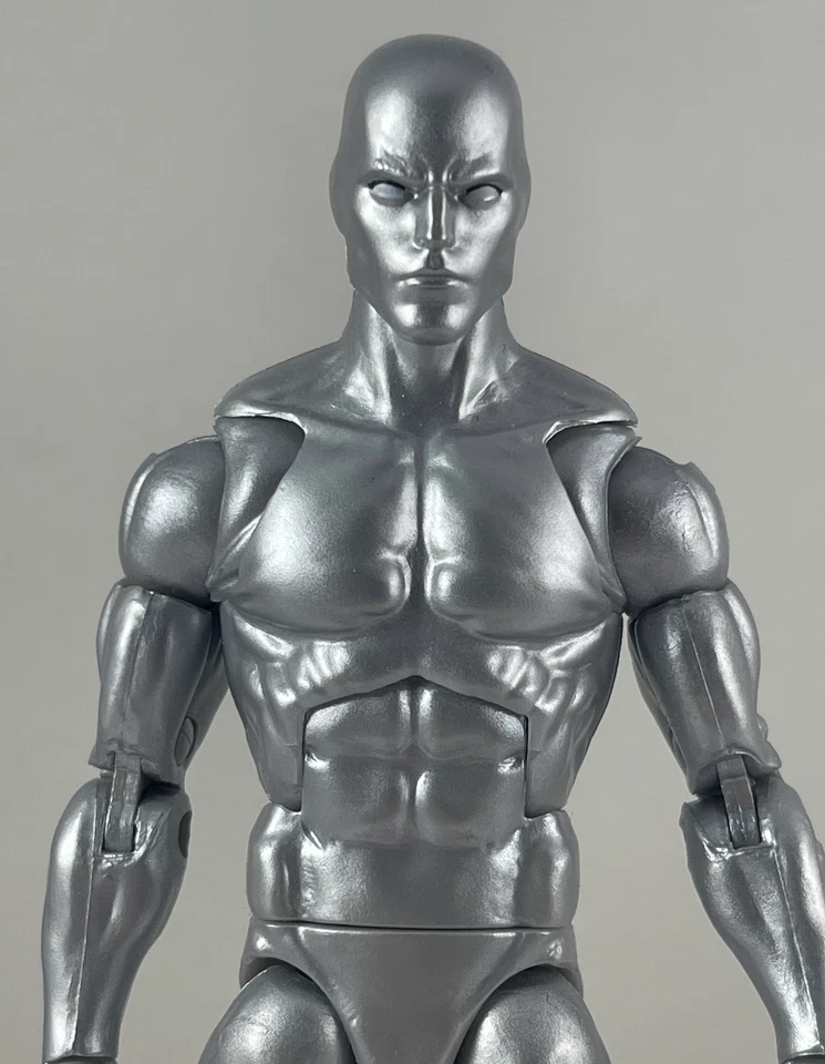 Figura de acción Marvel Legends Haslab Silver Surfer escala 1/12, SUELTA Foto 4 de 4