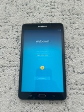 SAMSUNG GALAXY TAB A6 8GB 7" SM-T280 BLACK BUNDLE CASE  USB CHARGER-WORKS GREAT