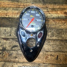Auto Meter Pro Cycle Speedo 3-34 0-120 Mph Electric Black Harley Davidson
