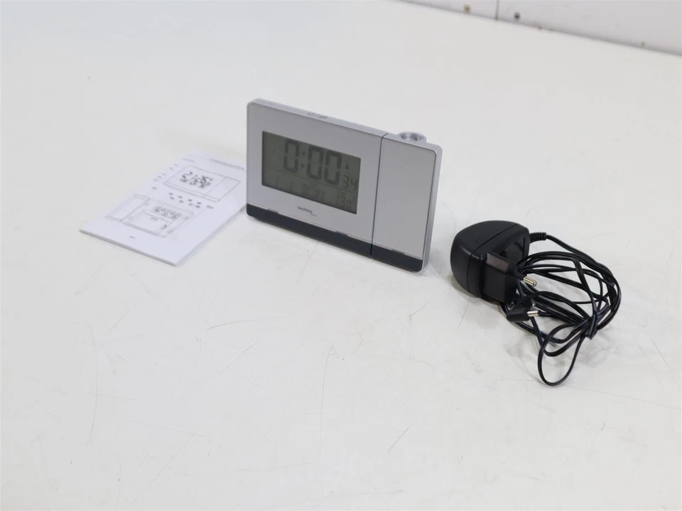 Technoline WT 538 Projektions-Funkwecker silber anthrazit - Bild 2 von 3