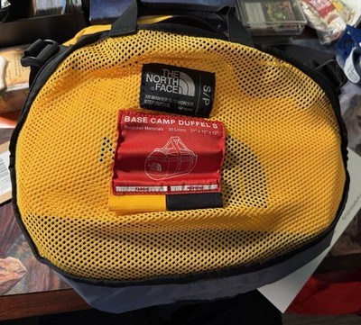 NEW The North Face BASE CAMP DUFFEL Small (50L) Summit Gold - camping Etc